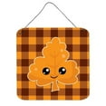 thumbnail image 1 of Fall Leaf on Gingham Wall or Door Hanging Prints, 1 of 1