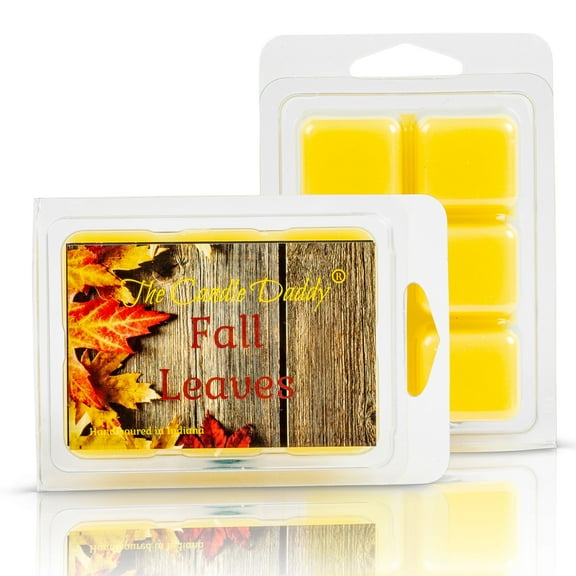Fall Leaves - Autumn Scented Wax Melts - 1 Pack - 2 Ounces - 6 Cubes