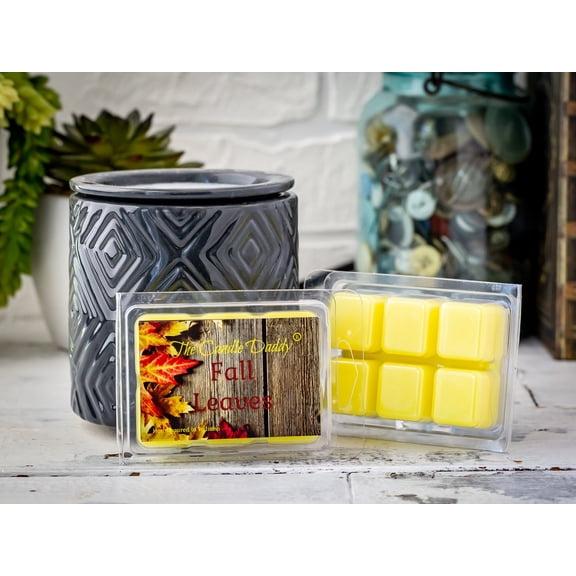 Fall Leaves - Autumn Scented Wax Melts - 1 Pack - 2 Ounces - 6 Cubes