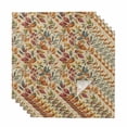 thumbnail image 1 of Fall Leaves Cloth Napkins, Farmhouse Beige Botanical Leaf Autumn Washable and Reusable Dinner Napkins Set of 6, Table Napkin for Kitchen Party Birthday Wedding Hotel Housewarming 20"x20", 1 of 8