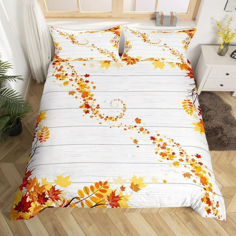 Autumn winter leaf Hand Block print Bed cover , cotton based bed cover ,Beautifully crafted Bed cover popular can be use in a multi ways, soft feel