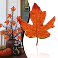 thumbnail image 1 of Fall Leaves, Fake Fall Leaves Autumn Maple Leafs, Fall Leaves for Crafts, Artificial Faux Fall Foliage,Fall Party Table Wedding Decor, Fall and Thanksgiving Decorations, 1 of 3