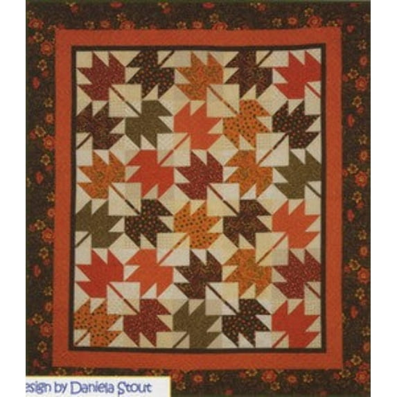 Fall, Leaves, Fall Quilt Pattern by Cozy Quilt Designs