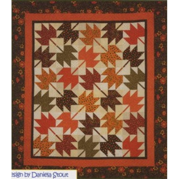 Fall, Leaves, Fall Quilt Pattern by Cozy Quilt Designs