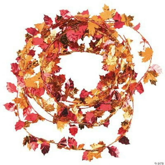 Fall Leaves Garland, Fall, Party Decor, 1 Piece