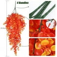 thumbnail image 1 of Fall Leaves Hanging Plant Artificial Fall Leaves Garland 29 Inch with Berry Fake Autumn Wall Hanging Leaf Vines for Home Halloween Party Door Frame Fireplace Decoration, 1 of 2