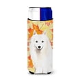 thumbnail image 1 of Fall Leaves Japanese Spitz Michelob Ultra Hugger for Slim Cans, 1 of 1