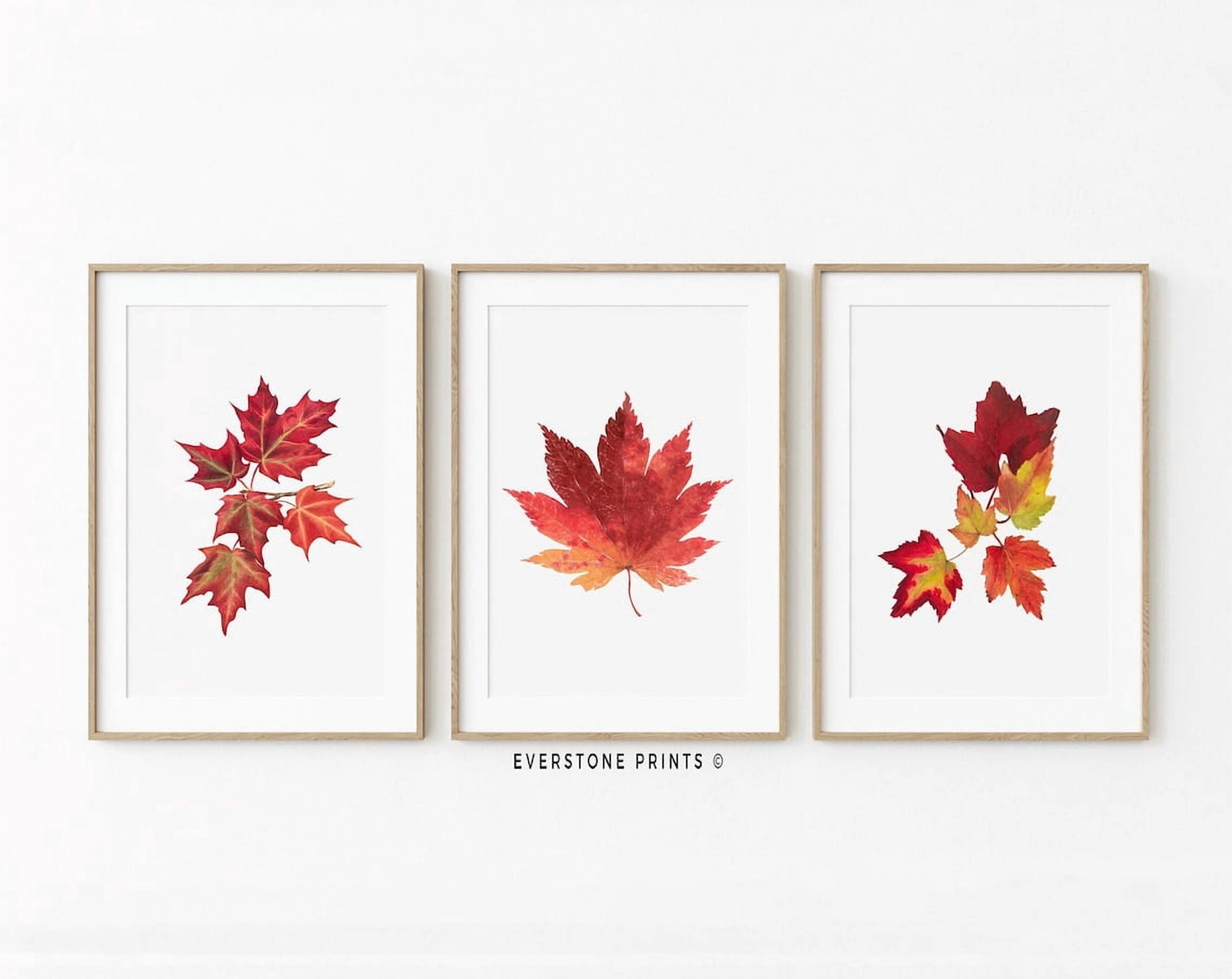 Fall Leaves Leaves Fall Art Fall Fall Decor Autumn Print Fall Fall Leaf ...