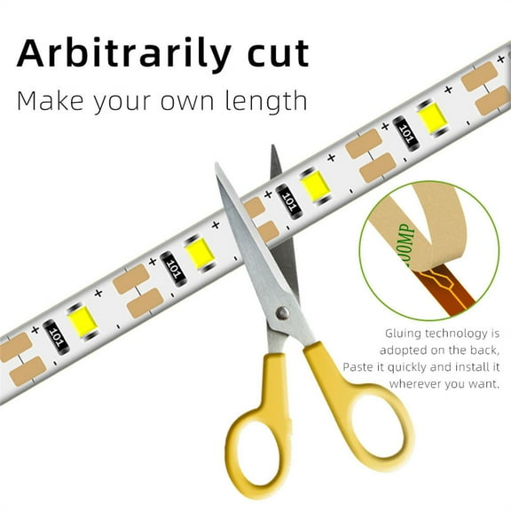 Fall Leaves,Motion Sensor Strip, LED Counter Lights, Upgraded Battery Operated LED Strip For Wardrobe,Stair,Pantry,Under Cabinet,Cupboard,Bed,Locker,Warmwhite,(1pc 3.3ft/1m)