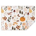 thumbnail image 1 of Fall Leaves Pumpkin Rectangle Tablecloth 60"x84",Waterproof Polyester Rectangle Table Cloth, Wipeable Spillproof Polyester Tablecloth for Dining, Camping, Indoor and Outdoor, 1 of 4