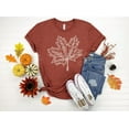 thumbnail image 1 of Fall Leaves Shirt, Hello Pumpkin Shirt, Fall Shirt, Women's Fall T-shirt, Autumn Shirt, Pumpkin Shirt, Fall Graphic T-shirt, 1 of 5