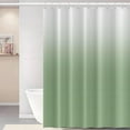 thumbnail image 1 of Fall Leaves Stall Shower Curtain 36x72inches Top Hanging Eucalyptus Leaves Shower Curtain Set with Hooks Autumn Watercolor Yellow Orange Leaves Waterproof Fabric Shower Curtains for Bathroom, 1 of 6