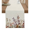 thumbnail image 1 of Fall Leaves Table Runner 36 Inches, Vintage Rustic Watercolor Leaf Plants Bed Runner Dresser Scarves Tabletop for Indoor Outdoor Parties/Ceremony/Banquet, 13"x 36", 1 of 8