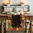 thumbnail image 1 of Fall Leaves Table Runner, Autumn Thanksgiving Kitchen Dining Table Decoration for Home Party Decor 13x60 Inches, 1 of 9