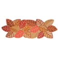 thumbnail image 1 of Fall Leaves Table Runner, Beaded Table Runner, Multicolor Table Topper 13X36 Inch, 1 of 10