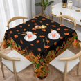 thumbnail image 1 of Fall Leaves Tablecloth 54×54 Inch Square Autumn Seasonal Table Cloth Water-Resistant Spill-Proof Washable Fabric Table Cover for Kitchen Dining Party Picnic Indoor Outdoor, 1 of 6