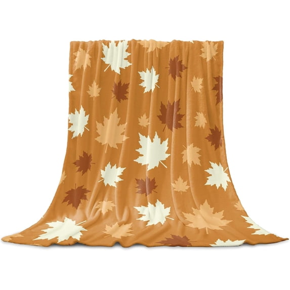 Fall Leaves Throw Blanket - Walmart.com