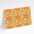 thumbnail image 1 of Fall Leaves Watercolor Greeting Cards and Envelopes Pack of 8, 1 of 2