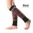 thumbnail image 1 of Fall Long Sleeve Thermal Leg Warmers for Women Black Warmer Womens Men 80s Party Ribbed Knit Dance Sports Winter Sock, 1 of 4