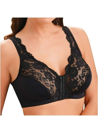 Comfortable Solid Color Cross Side-breasted Bras Buckle Without