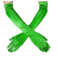thumbnail image 1 of Fall Long Sleeve Wedding Guest Gloves for Women Green Adult Sexy Evening Performance Dress, 1 of 1