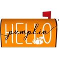 thumbnail image 1 of Fall Mailbox Cover 25.5x21 Inch, Hello Pumpkin Post Letter Box Covers, Autumn Harvest Thanksgiving Magnetic Waterproof Mail Wraps for Outdoor Yard Garden Large Oversized Mailbox Decor, 1 of 6
