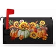 thumbnail image 1 of Fall Mailbox Covers Magnetic Large Size Autumn Pumpkin Sunflower Mailbox Cover Maple Leaves Mailbox Post Cover Waterproof Mailbox Decor Flower Mailbox Wraps for Garden Oversize 25.5 x 21 Inch, 1 of 6