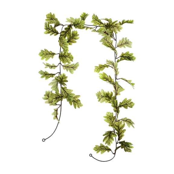 Fall Maple Leaf Garland - 6.5ft UV Resistant Artificial Vine with Chinensis Leaves for Porch, Mantle, and Table Centerpiece Decor