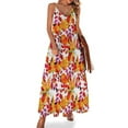 thumbnail image 1 of Fall Maple Leaf ! Sleeveless Dress Dresses Women Summer Women's Summer Clothing, 1 of 9