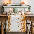 thumbnail image 1 of Fall Maple Leaf Table Runner, Autumn Thanksgiving Kitchen Dining Table Decoration for Home Party Decor 13x108 Inches, 1 of 8