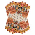 thumbnail image 1 of Fall Maple Pumpkin Kitchen Towels Set of 4, Water Absorbent Dish Towel, Thanksgiving Gnomes Vintage Country Plants Decorative Hand Towels - Quick Drying Cloth for Cooking Baking, 18x28 Inch, 1 of 8