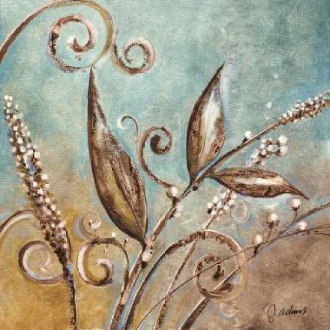 Fall Meadow II Canvas Art - J Adams (24 x 24)