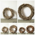 thumbnail image 1 of Fall Natural Rattan and Willow Wreath Christmas, 1 of 11