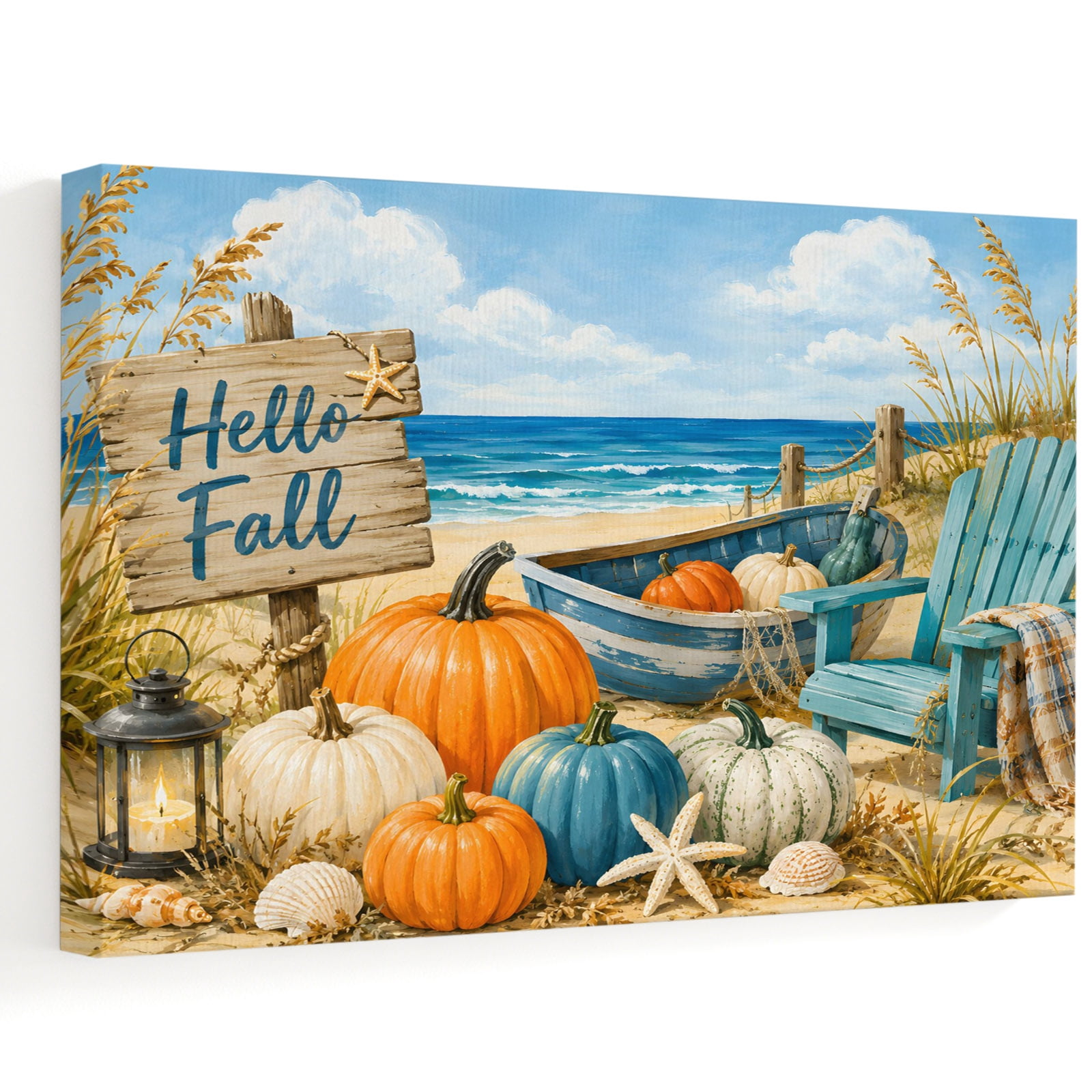 Fall Nautical Canvas Wall Art 30