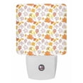 thumbnail image 1 of Fall Night Lights Auto Sensor Maple Leaf Plug-in LED Nightlights Dusk to Dawn for Living Room, Bedroom, Bathroom, Hallway, Stairways Thanksgiving Wall Decor, Autumn Yellow Orange Leaves Night Light, 1 of 9