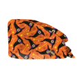 thumbnail image 1 of Fall Nurse Hat for Women, Adjustable Scrub Cap with Ponytail, Halloween Hair Cover for Work, Shower, Salon, Spa, Home, Soft Breathable Cap Earthy Yellow, 1 of 3