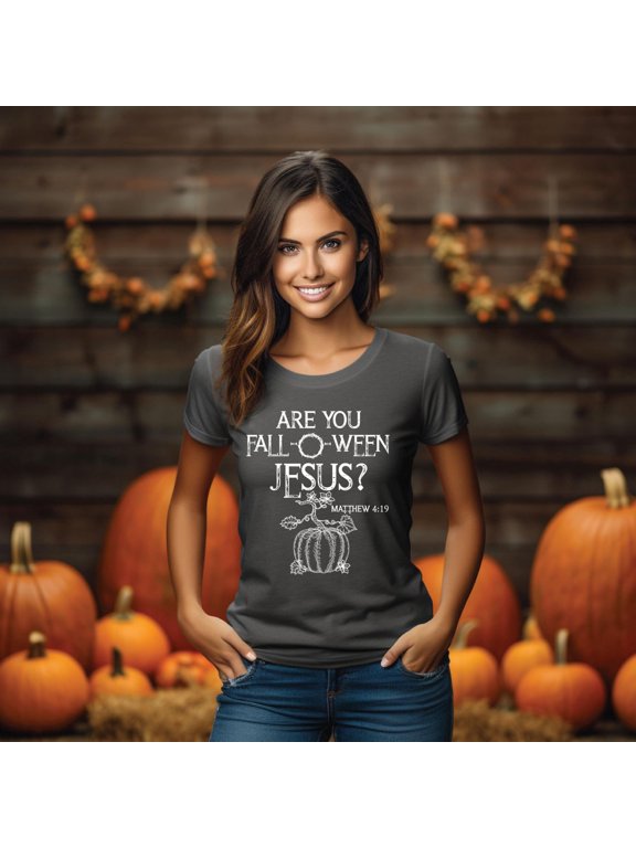 Fall-O-Ween Jesus Christian Halloween Shirt