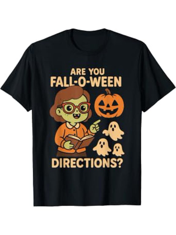Fall O Ween Teacher Halloween T-Shirt