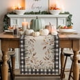 thumbnail image 1 of Fall Orange Foxtail Table Runner, Autumn Thanksgiving Kitchen Dining Table Decoration for Home Party Decor 13x48 Inches, 1 of 9