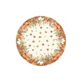 thumbnail image 1 of Fall Orange Pumpkin Round Tablecloth, Autumn Floral Table Cover, Thanksgiving Harvest Washable Tablecloth for Party Holiday Decor 47 In B, 1 of 6