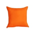 thumbnail image 1 of Fall Orange Throw Pillow,Indoor/Outdoor Waterproof Solid Throw Decorative Pillow Cover Decorative Square Outdoor Pillows Cushion Case Patio Pillows for Couch Tent Sunbrella,17.7x17.7 inches(Orange), 1 of 6