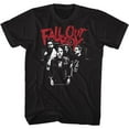 thumbnail image 1 of Fall Out Boy Band Black Adult T-Shirt, 1 of 2