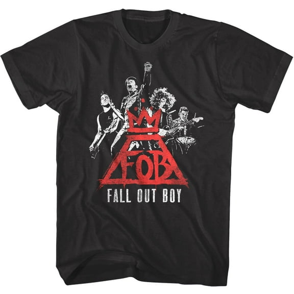 Fall Out Boy Band Logo Men's T Shirt