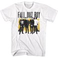 thumbnail image 1 of Fall Out Boy FOB Block White Adult T-Shirt, 1 of 2