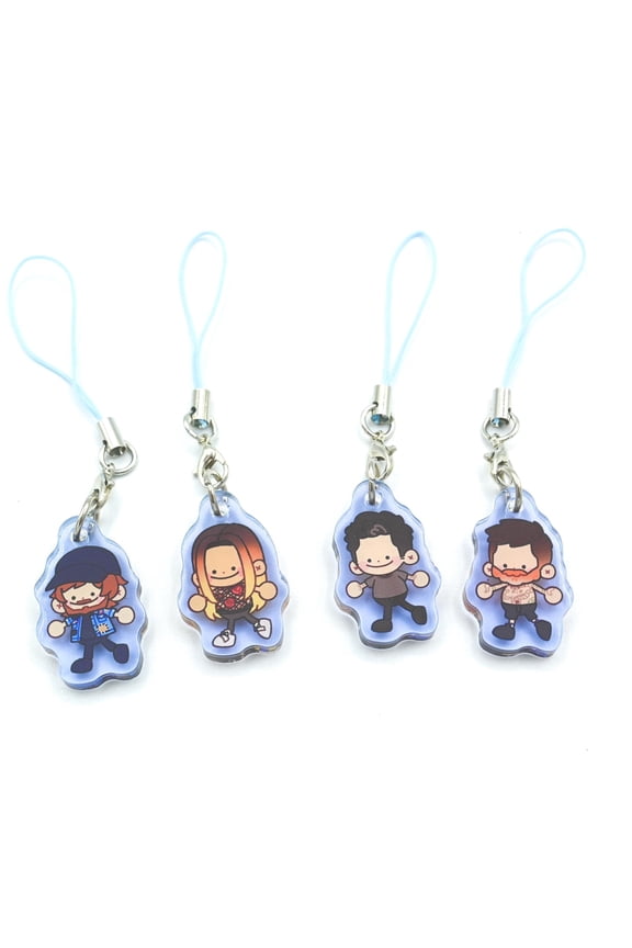 Fall Out Boy Mini Charms (1 keychain)