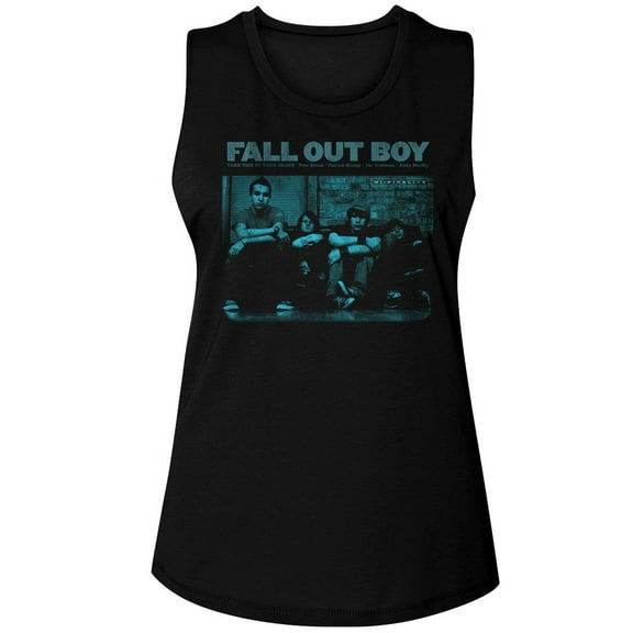 Fall Out Boy Take This To Your Grave Black Women's Muscle Tank Top