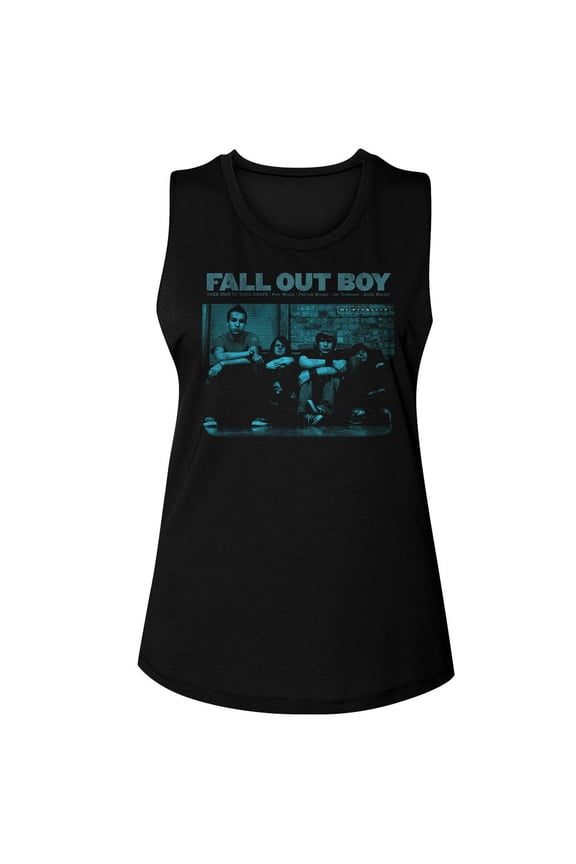 Fall Out Boy Take This To Your Grave Black Women's Muscle Tank Top