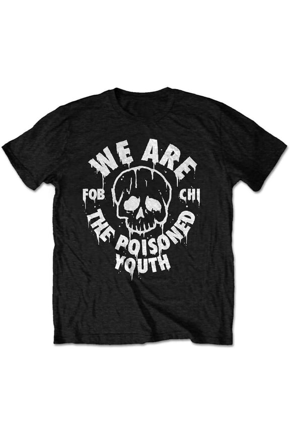 Fall Out Boy Unisex T-Shirt Poisoned Youth (Large)