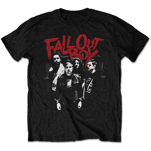Fall Out Boy Unisex T-Shirt Punk Scratch (X-Large)