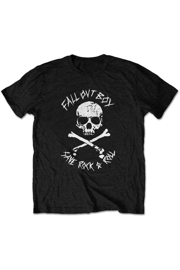 Fall Out Boy Unisex T-Shirt Save Rock and Roll (XX-Large)